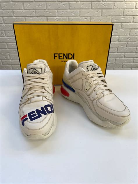 outifts like fendi|fila x Fendi sneakers.